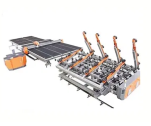 Automatic Glass Cutting Machine Cutting Line with Breaking Table