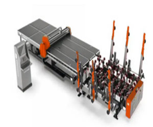 Automatic Glass Cutting and Loading Machine